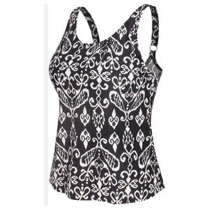 Jinxueer Short Tankini Swim Top Women's 28W